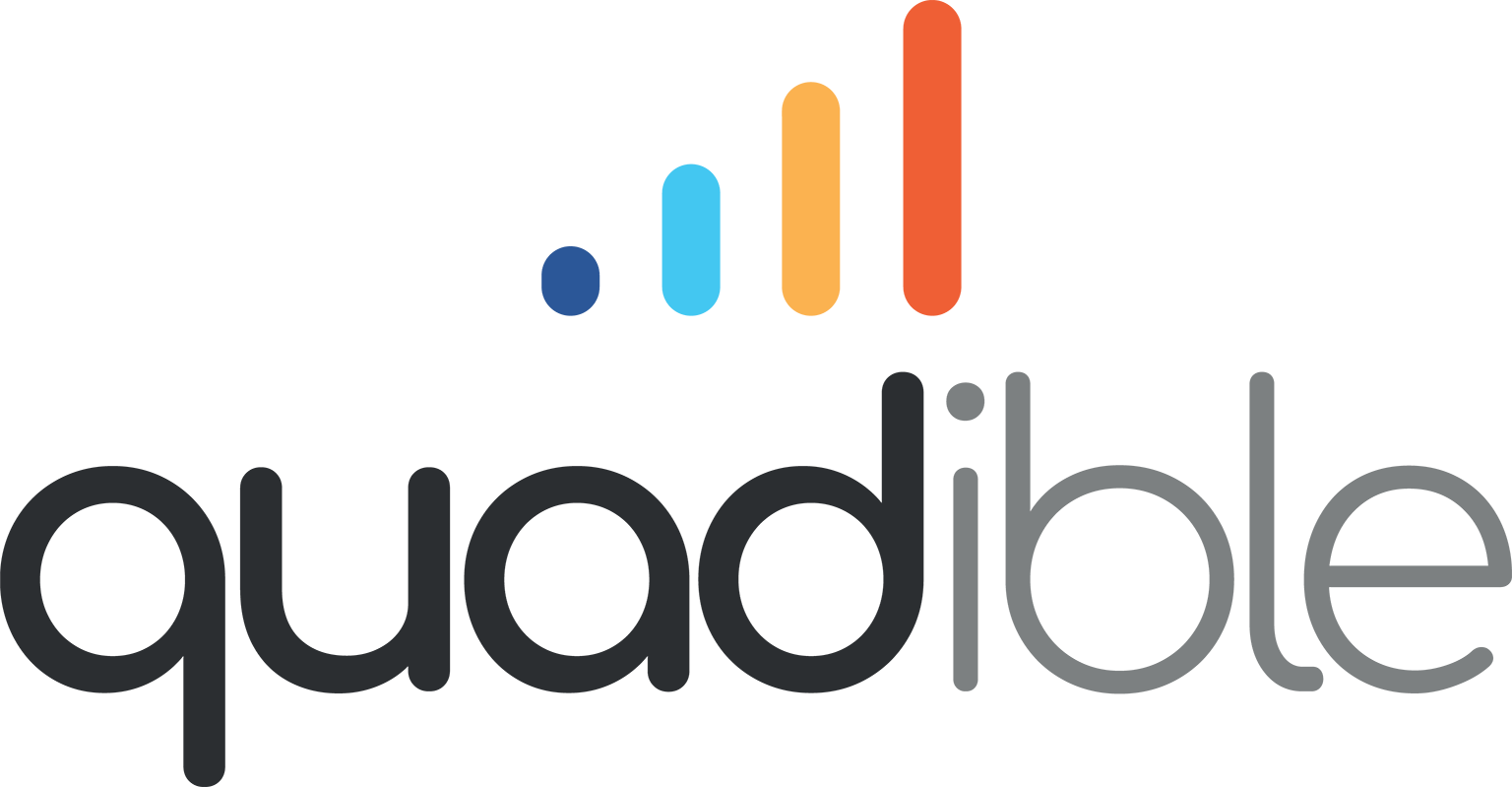 Quadible logo quadible logo